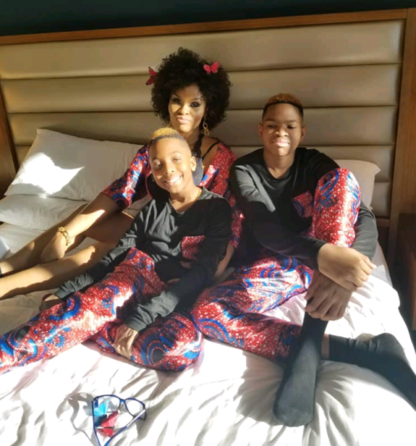 Satin Ankara Pyjama Set