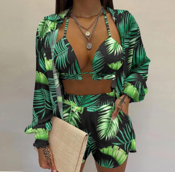 Amara Fashionable Floral Three-Piece Set - Image 15
