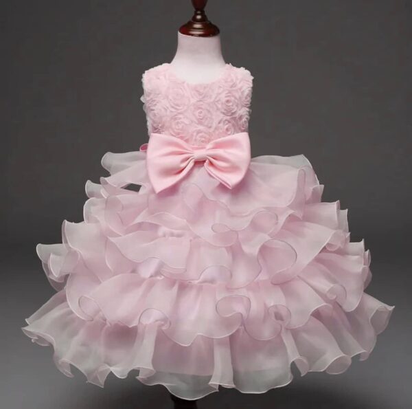Blush Blossom Princess Dress - Image 2