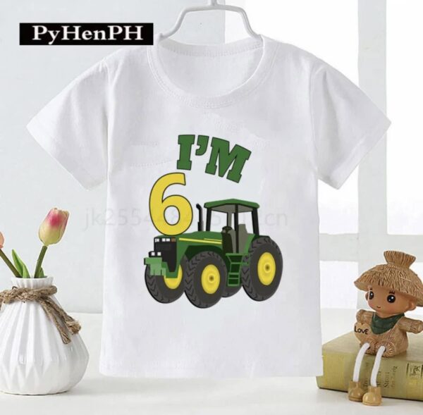 Boys Casual Fashion Little Engineer Tee Shirt - Image 5
