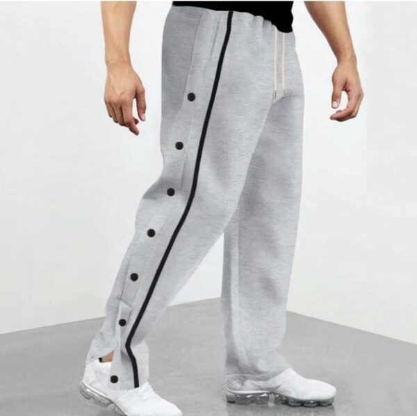 Men’s Casual Athletic Loose Straight Pants - Image 2