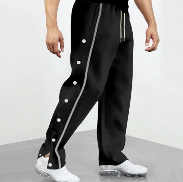 Men’s Casual Athletic Loose Straight Pants - Image 6