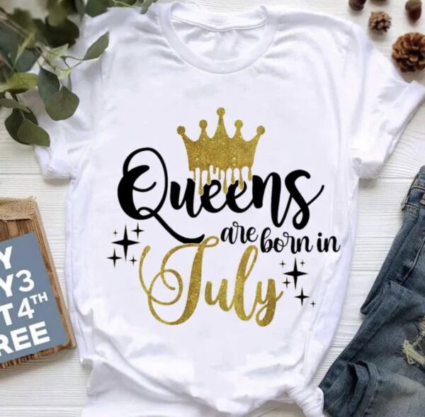 Queens Special Birthday Month T-Shirt - Image 10