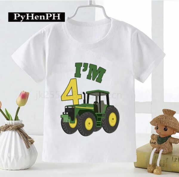 Boys Casual Fashion Little Engineer Tee Shirt - Image 7