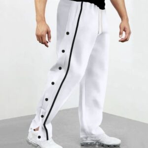 Men’s Casual Athletic Loose Straight Pants