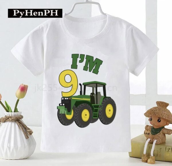 Boys Casual Fashion Little Engineer Tee Shirt - Image 2