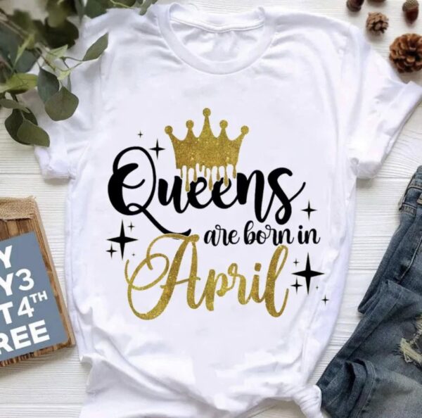 Queens Special Birthday Month T-Shirt - Image 2