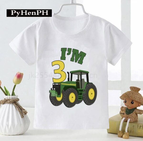 Boys Casual Fashion Little Engineer Tee Shirt - Image 8