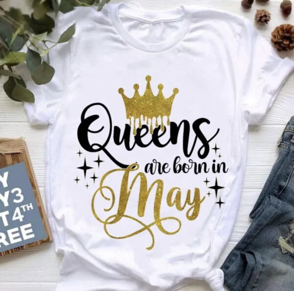 Queens Special Birthday Month T-Shirt - Image 12