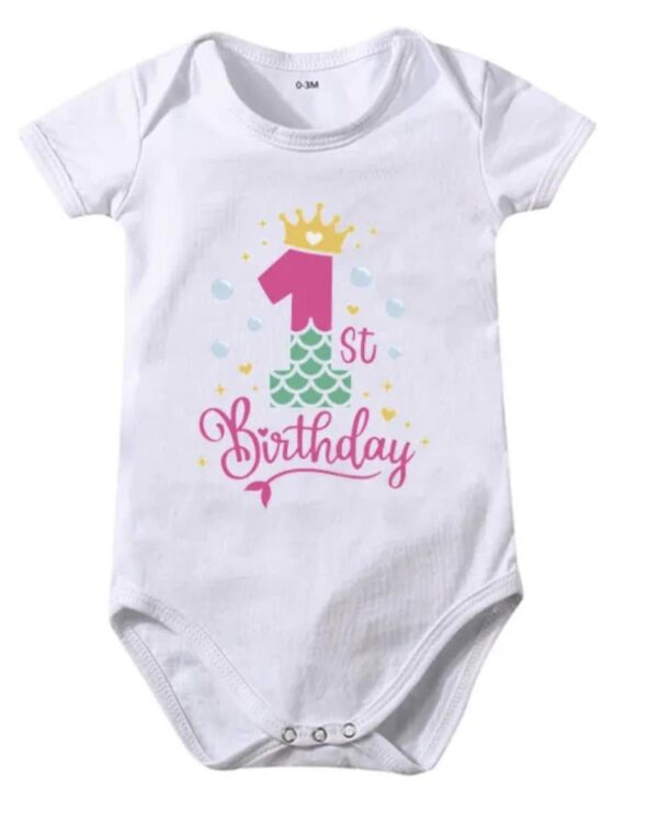 Baby Girl 1st Birthday Onesies - Image 9