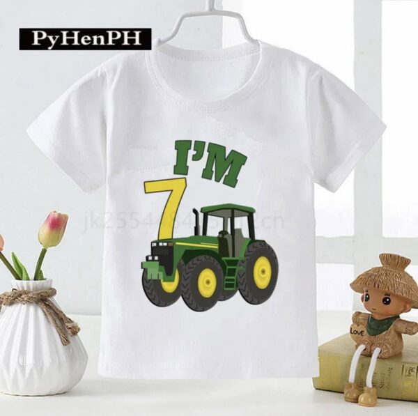 Boys Casual Fashion Little Engineer Tee Shirt - Image 4