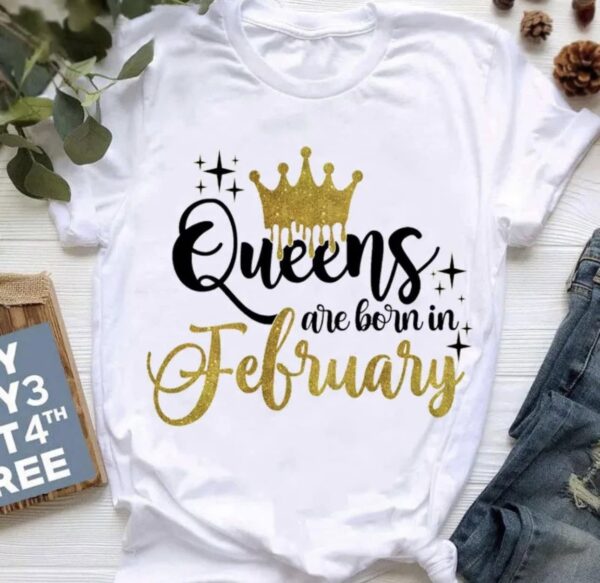 Queens Special Birthday Month T-Shirt - Image 4