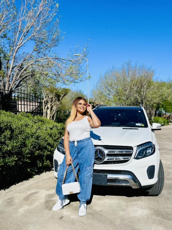 Women Fashion Casual Bow Drawstring Lace Denim Jogger Pants - Image 9
